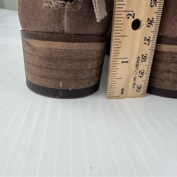 Seychelles Challenge 2 Sand Suede Leather Ankle Boots Women's Tan size 6.5 - Picture 13 of 13